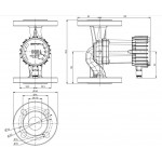 Циркуляционный насос IMP Pumps NMT SMART 50/100 F240