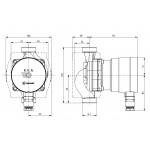 Циркуляционный насос IMP Pumps NMT MINI 15/80-130