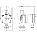 Циркуляционный насос IMP Pumps NMT MINI PLUS  25/60-180