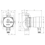 Циркуляционный насос IMP Pumps NMT MINI PRO 15/40-130