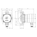 Циркуляционный насос IMP Pumps NMT MINI 15/100-130