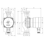 Циркуляционный насос IMP Pumps NMT MINI 25/30-180