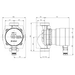 Циркуляционный насос IMP Pumps NMT MINI PRO 20/80-130