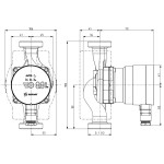 Циркуляционный насос IMP Pumps NMT MINI PRO 25/30-180