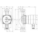 Циркуляционный насос IMP Pumps NMT MINI PRO 20/80-180