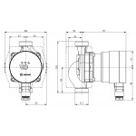 Циркуляционный насос IMP Pumps NMT SAN MINI 15/40-130