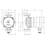 Циркуляционный насос IMP Pumps NMT SAN MINI 25/40-130