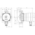 Циркуляционный насос IMP Pumps NMT SAN MINI 15/80-130