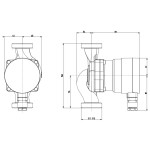 Циркуляционный насос IMP Pumps NMT SAN MINI 25/60-150