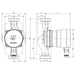 Циркуляционный насос IMP Pumps NMT SAN MINI 25/60-180